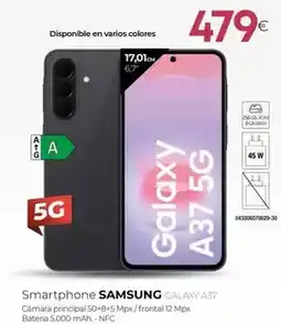 Tien 21 Samsung - smartphone galaxy a37 oferta