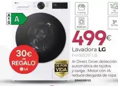 Tien 21 Lg - lavadora f4x5009tlb oferta