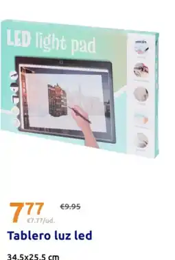 Action Tablero luz led oferta