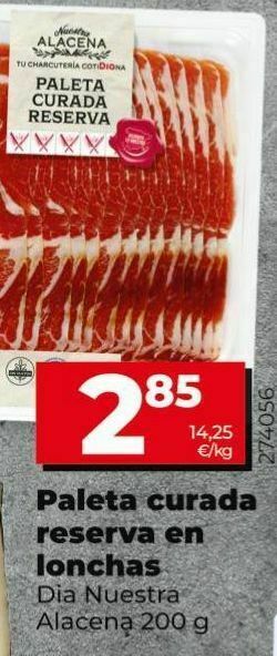 Dia Paleta curada oferta