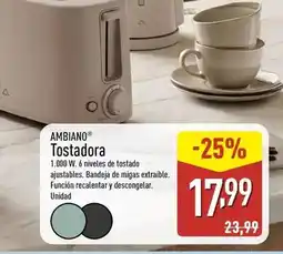 ALDI Ambiano - tostadora oferta