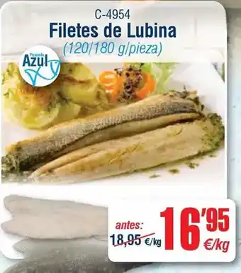 Filetes de lubina