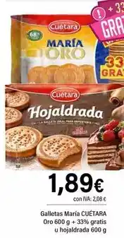 Cash Ifa Cuétara - galletas maria oferta
