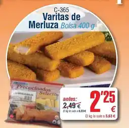 Abordo Varitas de merluza oferta