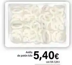 Cash Ifa Anilla de potón kilo oferta