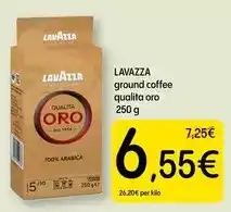 Dialprix Lavazza - ground coffee qualita oro oferta