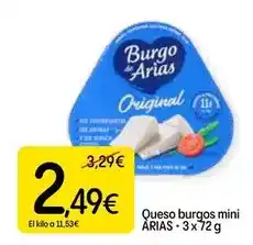 Dialprix Burgo de arias - queso burgos mini oferta