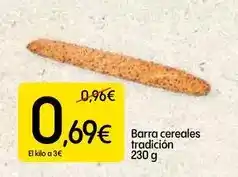 Dialprix Barra cereales tradición oferta