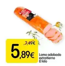 Dialprix Lomo adobado extratierno oferta