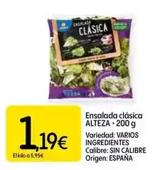 Dialprix Alteza - ensalada clasica oferta