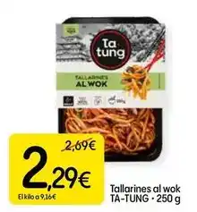 Dialprix Ta tung - tallarines al wok oferta