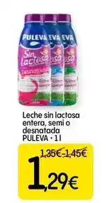 Dialprix Puleva - leche sin lactosa entera, semi o desnatada oferta