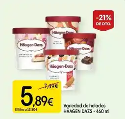 Dialprix Häagen-dazs - variedad de helados oferta