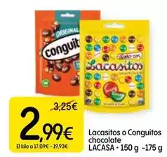 Dialprix Lacasa - lacasitos o conguitos chocolate oferta