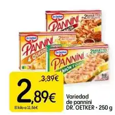 Dialprix Dr oetker - variedad de pannini oferta