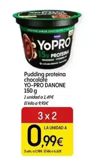 Dialprix Danone - yopro pudding proteina chocolate oferta