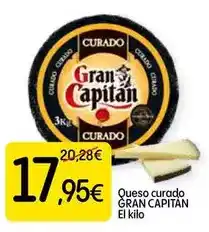 Dialprix Gran capitán - queso curado oferta