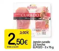 Dialprix Elpozo - jamón curado oferta