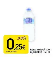 Dialprix Aquadeus - agua mineral sport oferta