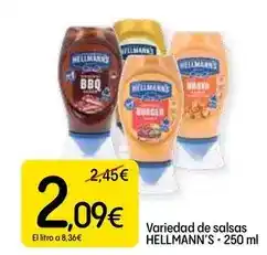Dialprix Hellmann's - variedad de salsas oferta