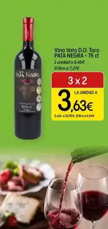 Dialprix Pata negra - vino tinto d.o. toro oferta
