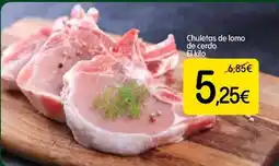 Dialprix Chuletas de lomo de cerdo oferta
