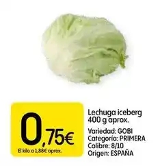 Dialprix Lechuga iceberg oferta