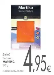 Valvi Supermercats Martiko - salmó nature oferta