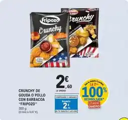 E.Leclerc Fripozo - crunchy de gouda o pollo con barbacoa oferta