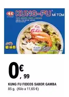 E.Leclerc Kung fu - fideos sabor gamba oferta