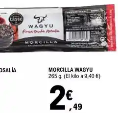 E.Leclerc Wagyu - morcilla oferta