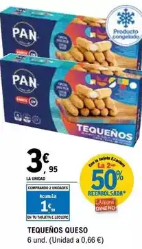 E.Leclerc Pan - tequenos queso oferta