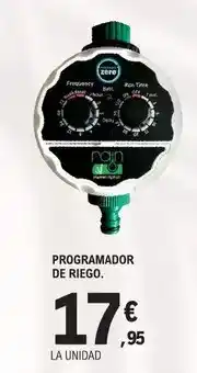 E.Leclerc Programador de riego oferta