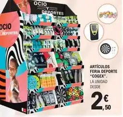 E.Leclerc Cogex - articulos feria deporte oferta