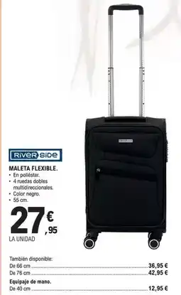 E.Leclerc River side - maleta flexible oferta