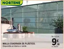 E.Leclerc Nortene - malla cuadrada de plastico oferta