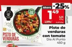 Dia Dia al punto - pisto de verduras con tomate oferta