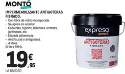 E.Leclerc Monto - impermeabilizante antigoteras fibrado oferta