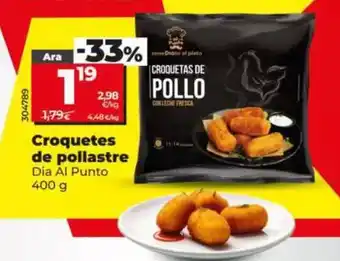 Dia Dia al punto - croquetas de pollo oferta
