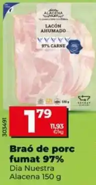 Dia Dia nuestra alacena - lacón ahumado 97% oferta