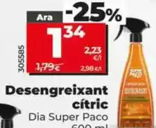 Dia Dia super paco - desengrasante citrico oferta
