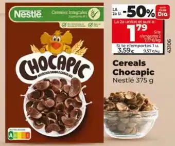 Dia Nestlé - cereales chocapic oferta