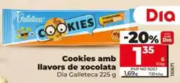 Dia Dia galleteca - cookies con pepitas de chocolate oferta