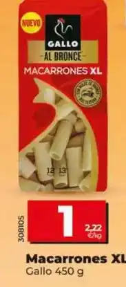 Dia Gallo - macarrones xl oferta