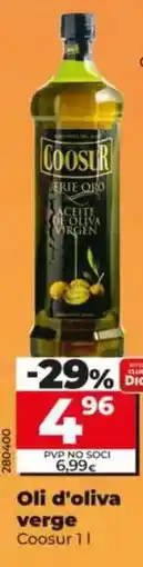 Dia Coosur - aceite de oliva virgen oferta
