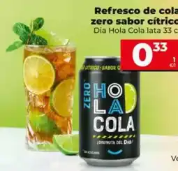 Dia Dia hola cola - refresco de cola zero sabor cítrico oferta