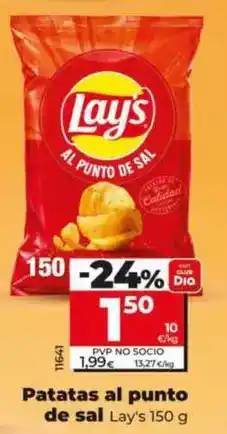 Dia Lay's - patatas al punto de sal oferta