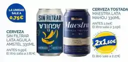 Supermercados La Despensa Mahou - cerveza tostada oferta