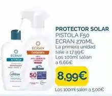 Supermercados La Despensa Ecran - protector solar pistola f50 oferta