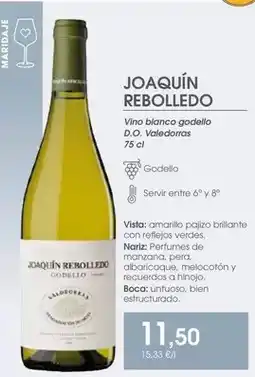 Supermercados Plaza Joaquin rebolledo - vino bianco godello d.o. valdeorras oferta